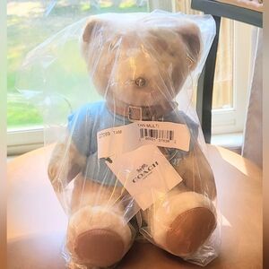 Coach Ski Bear Collectible In Signature Shearling